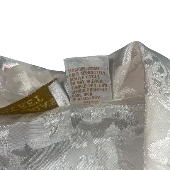 Victoria's Secret 80's Vintage Women's Ivory Floral Print Long Sleeve Sleepwear - Picture 5 of 10